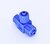 TEE C/ ROSCA PLASTICO 8MM
