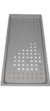 BANDEJA SUPERIOR AUTOCLAVE 21L ALUMINIO DABI/SAEVO 13 X 200 X 425MM