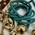 Colar/Pulseira Voltas Azul - comprar online