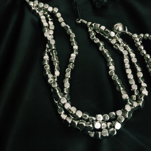 Choker/Pulseira Quadradinho - comprar online