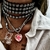Choker Unitária Perolada Cinza