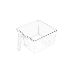 Organizador Acrílico Cuadrado con Manija - comprar online