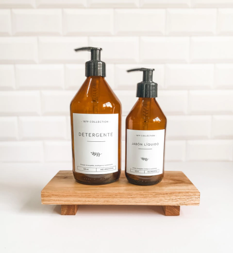 Detergente + Jabón Líquido - Vidrio
