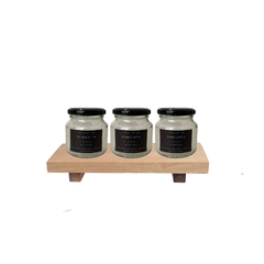 Set x 3 Especieros 250cc - Tapa Metálica - tienda online