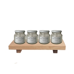 Set x 4 Especieros 250cc - Tapa Metálica