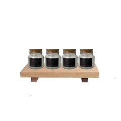 Set x 4 Especieros 250cc - Tapa Corcho en internet
