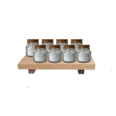 Set x 8 Especieros 250cc - Tapa Corcho - tienda online