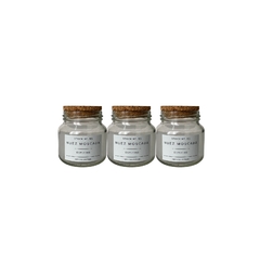 Set x 3 Especieros 250cc - Tapa Corcho
