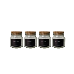 Set x 4 Especieros 250cc - Tapa Corcho - tienda online