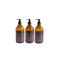 Shampoo+ Acondicionador + Gel de Ducha - Vidrio 500ml - comprar online