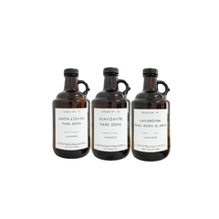 Jabón Líquido Para Ropa + Suavizante + Lavandina Para Ropa Blanca - 1000ml - comprar online