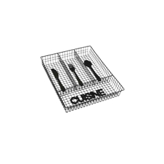 Organizador de Cubiertos Metal 4 Divisiones - comprar online
