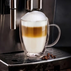 Imagen de Taza Doble Vidrio con Manija - Varias Medidas