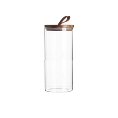 Frasco Tapa Madera y Cuero - Varias Medidas - comprar online