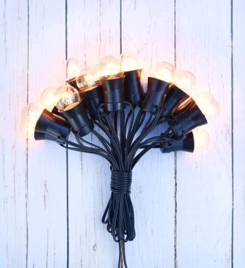 25 METROS (23 LÁMPARAS) INCANDESCENTE TRANSPARENTE