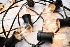 25 METROS (33 LÁMPARAS) LED "PERITA" TRANSPARENTE - comprar online