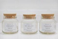 Set x 3 Especieros 250cc - Tapa Corcho - tienda online