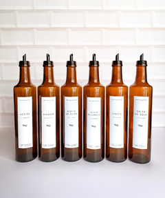 Aceitero Cilíndrico - 500ml - comprar online