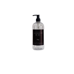 Dispenser PET (Plástico) Transparente 500ml Etiqueta Negra