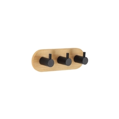 Percherito Bamboo y Hierro - 3 perchas - comprar online