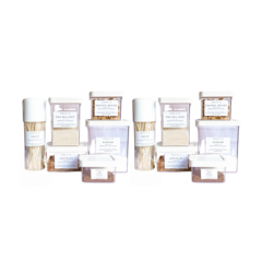 Set Completo x 12 Contenedor Acrílico Hermético - comprar online