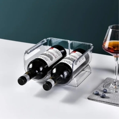 Organizador Acrílico Para 2 Botellas