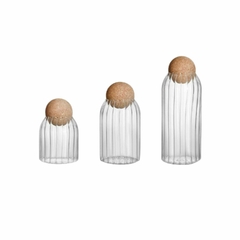 Frasco Rayado 500ml con Esfera de Corcho - Casa 1879