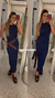 Vestido Azul Olympic - Espaço Flávia Tavares