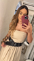 Vestido Tomara Nude na internet