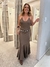 Vestido Cinza Ginger - Espaço Flávia Tavares