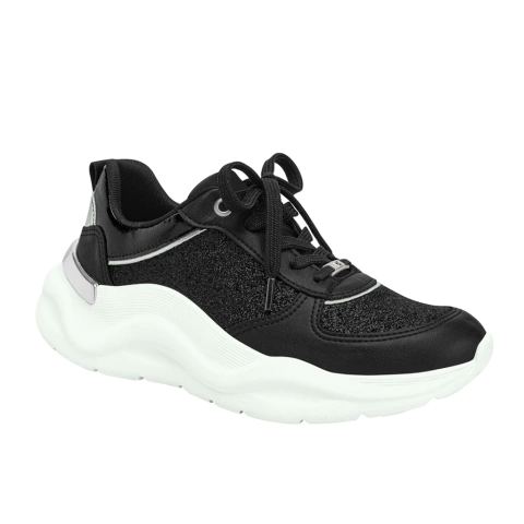 Zapatilla alta glitter Piccadilly