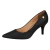 Zapato Stiletto Vizzano negro uniforme