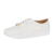 Zapatilla Vizzano blanca acordonada acolchada