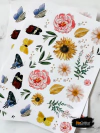 Plancha de Stickers Flower
