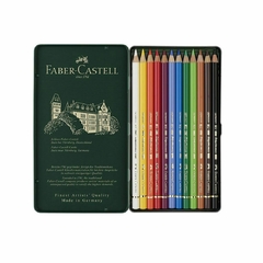 Lata lápices Faber Castell Polychromos x 12 en internet