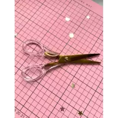 TIJERA IBICRAFT DE PRECISION 16 CM MANGO CRISTAL