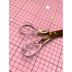 TIJERA IBICRAFT DE PRECISION 16 CM MANGO CRISTAL - comprar online