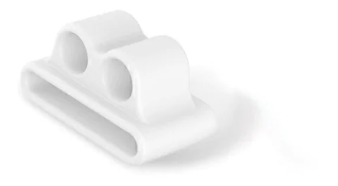 Suporte Branco para Pulseira de Apple Watch Compatível com AirPods Pro e AirPods