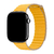 Pulseira Couro Loop Magnética Amarelo Compatível com Apple Watch - comprar online