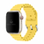 Pulseira Silicone Oceano Fivela Amarela Compatível com Apple Watch