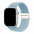 Pulseira Nylon Solo Trançada Magnética Azul-Cerúleo Compatível com Apple Watch
