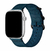 Pulseira Couro Aire Azul Compatível com Apple Watch - comprar online