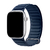 Pulseira Link Tecido Loop Magnético Azul Meia Noite Compatível com Apple Watch