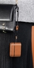 Case Capa Proteção Couro Cantil Barenia Compatível Com AirPods 3