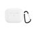 Capinha Case em Silicone Branca Compatível com AirPods Pro