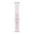 Pulseira Esportiva Furos Branco Rosa Compatível com Apple Watch