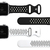 Kit 2 Pulseiras Silicone Furos Compatível com Apple Watch - comprar online