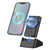 Carregador Sem Fio Magnético Powerbank 3 em 1 Preto para iPhone Apple Watch Airpods