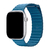 Pulseira Couro Loop Magnética Azul Cape Cod Compatível com Apple Watch