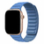 Pulseira Elos Couro Azul Cape Cod Compatível Com Apple Watch - Baú do Viking